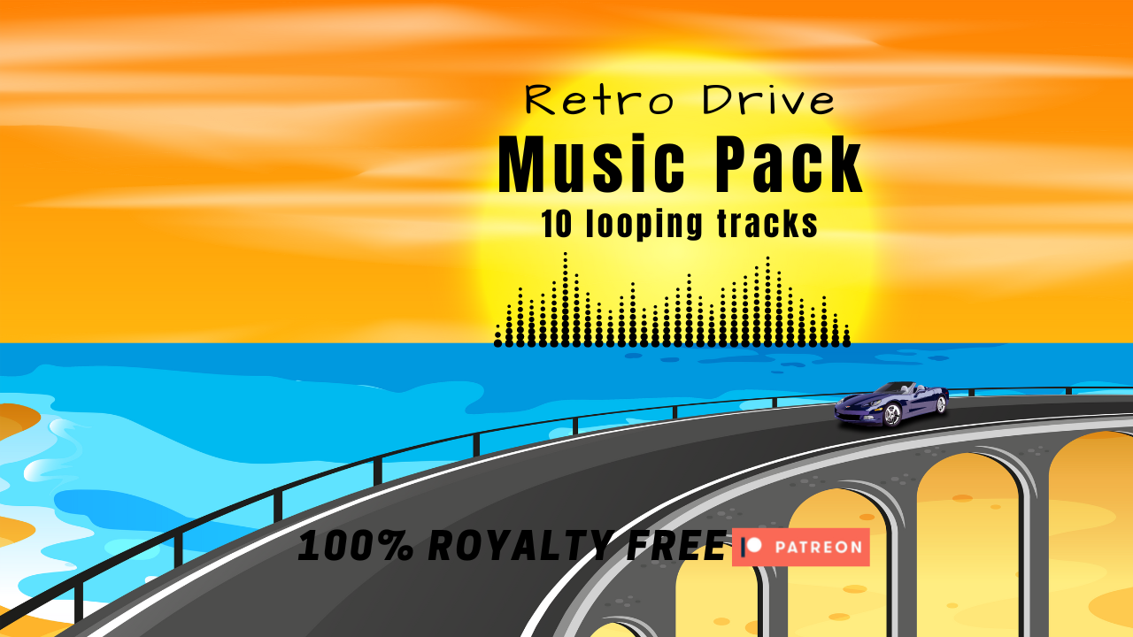 Retro Drive Music Pack Music for Games